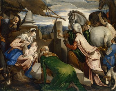 Anbetung der Heiligen Drei Könige von Jacopo Bassano